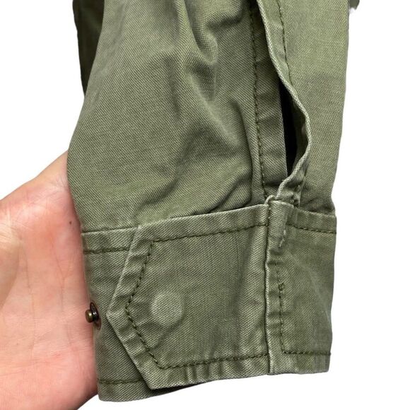 Madewell Passage Utility Cargo Jacket Size XS Olive Army Green 100% Cotton - Picture 8 of 12